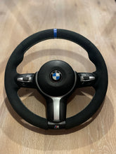 Indlæs billede til gallerivisning BMW F10 F11 F13 F06 F07 F01 F02 M-Tec rat Alcantara